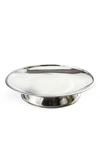 ELEGANT HOME Rice Dish with Heavy Stainless Steel Stand 36cm