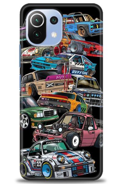 kılıfevreni غطاء متوافق مع هاتف Xiaomi Mi 11 Lite A+ Plus غطاء HD مطبوع - غطا...