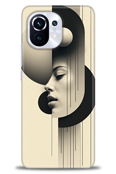 kılıfevreni حافظة متوافقة مع هاتف Xiaomi Mi 11 + واقي شاشة من السيراميك غير ق...