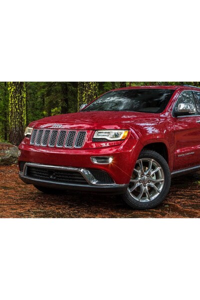 DK Tuning Jeep Hood Trunk Chrome Metal Logo Emblem Crest