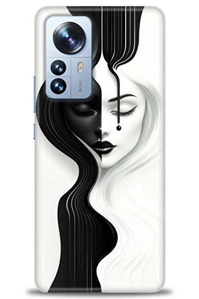 kılıfevreni حافظة متوافقة مع هاتف Xiaomi Mi 12 + واقي شاشة من السيراميك غير ق...