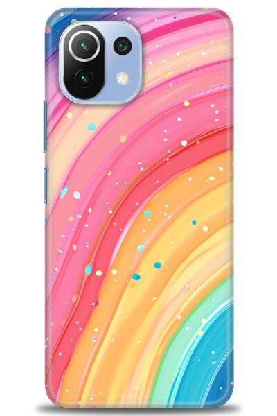 kılıfevreni غطاء متوافق مع هاتف Xiaomi Mi 11 Lite A+ Plus غطاء HD مطبوع - غطا...