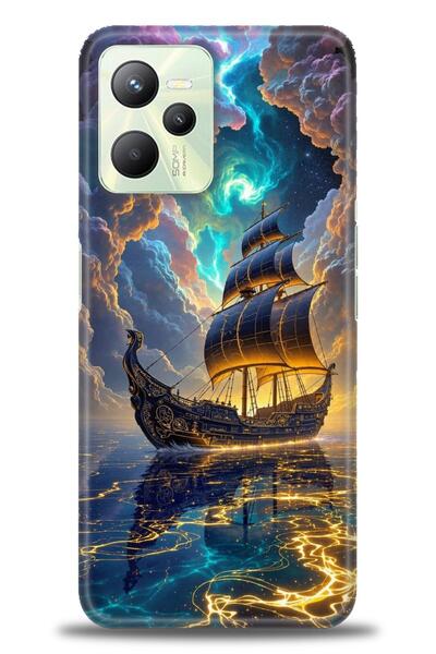 kılıfevreni غطاء متوافق مع هاتف Realme C35 A+ Plus غطاء HD مطبوع - غطاء من ال...