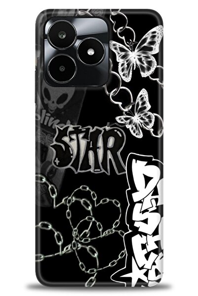 kılıfevreni غطاء متوافق مع هاتف Realme C53 A+ Plus غطاء HD مطبوع - غطاء من ال...