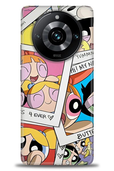 realme حافظة متوافقة مع 11 برو بلس + واقي شاشة سيراميك غير قابل للكسر - 126