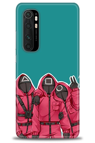 kılıfevreni حافظة متوافقة مع هاتف Xiaomi Mi Note 10 Lite + واقي شاشة من السير...