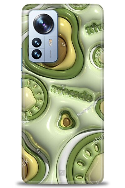 kılıfevreni حافظة متوافقة مع هاتف Xiaomi Mi 12 + واقي شاشة من السيراميك غير ق...