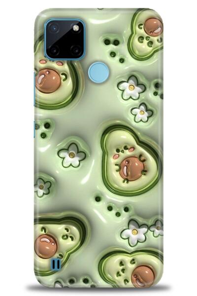 realme C25Y Compatible A+ Plus Case + Ceramic Unbreakable Screen Protector - 112