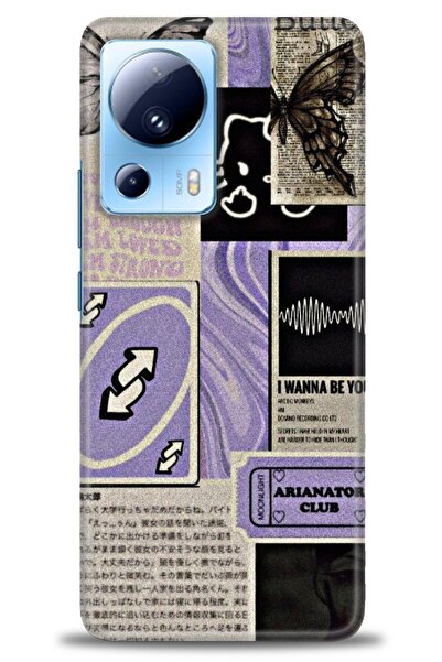 kılıfevreni غطاء متوافق مع هاتف Xiaomi Mi 13 Lite A+ Plus HD مطبوع - غطاء من ...