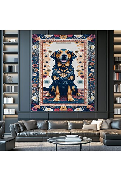 Else Dekor Cute Dog Animal Pattern Wall Covering Wall Tapestry Wall Tapestry