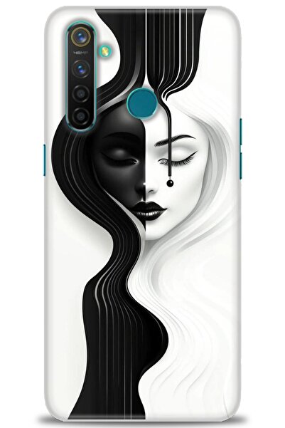 realme حافظة A+ Plus متوافقة مع 5 Pro + واقي شاشة سيراميك غير قابل للكسر - 144