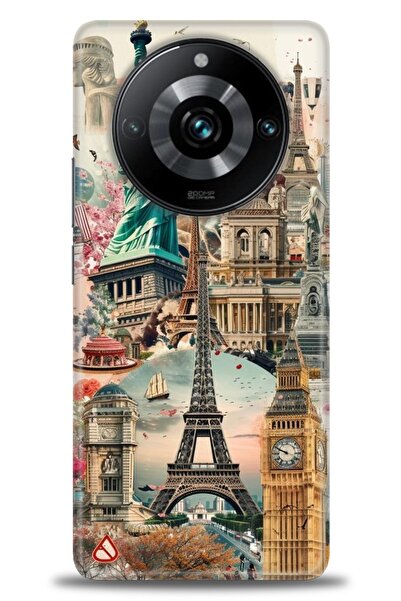 realme حافظة متوافقة مع 11 برو بلس + واقي شاشة سيراميك غير قابل للكسر - 264