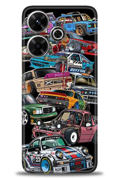 kılıfevreni جراب متوافق مع هاتف Xiaomi Redmi 13 4G A+ Plus + واقي شاشة سيرامي...