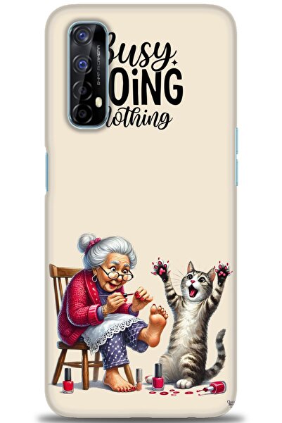 realme 7 Compatible A+ Plus Case + Ceramic Unbreakable Screen Protector - 44