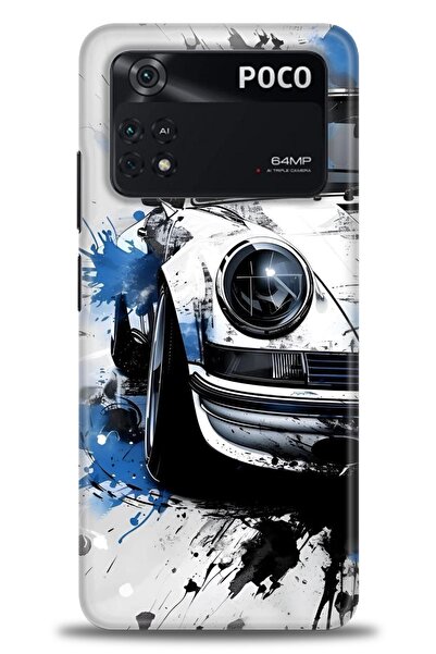 kılıfevreni جراب متوافق مع هاتف Xiaomi Poco M4 Pro 4G A+ Plus + واقي شاشة سير...