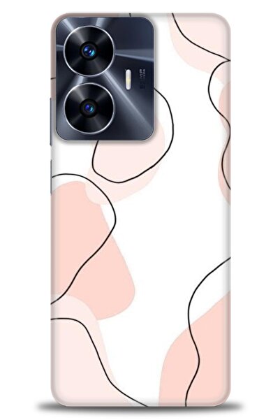 realme حافظة A+ Plus متوافقة مع شبكة الجيل الرابع C55 + واقي شاشة من السيرامي...