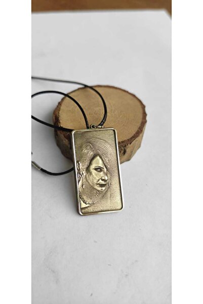 penakolik قلادة شيبنيم فيراه معدنية من النحاس الأصفر مع نقش بالليزر