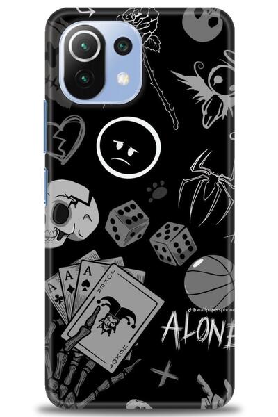 kılıfevreni غطاء متوافق مع هاتف Xiaomi Mi 11 Lite A+ Plus HD مطبوع - غطاء من ...