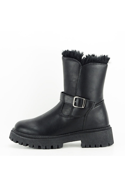 SOFILINE Black fur boots B026-86 112