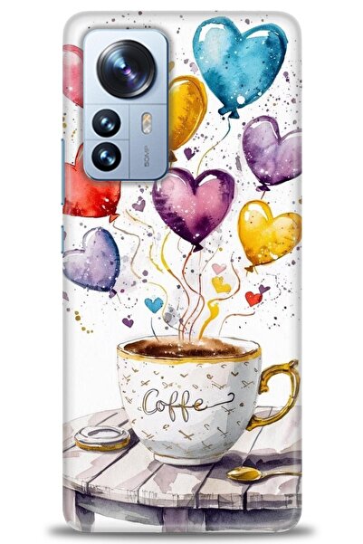 kılıfevreni حافظة متوافقة مع هاتف Xiaomi Mi 12 Pro + واقي شاشة من السيراميك غ...