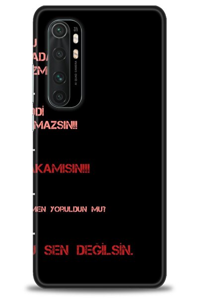 kılıfevreni حافظة متوافقة مع هاتف Xiaomi Mi Note 10 Lite + واقي شاشة من السير...