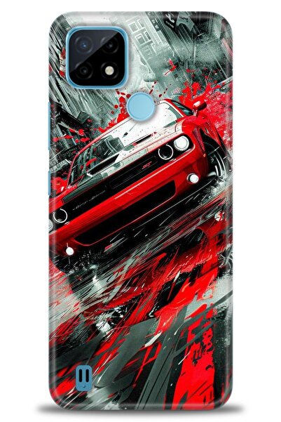 realme C21 Compatible A+ Plus Case + Ceramic Unbreakable Screen Protector - 106