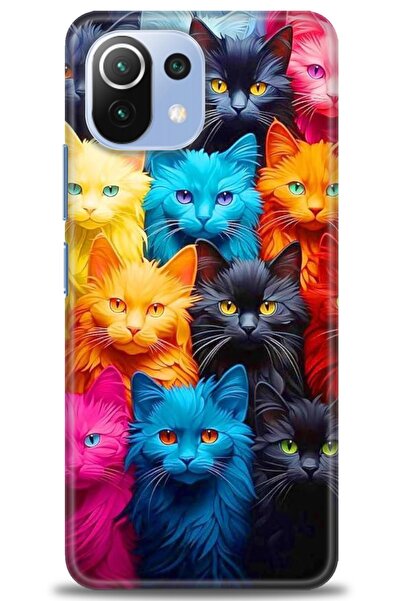 kılıfevreni غطاء متوافق مع هاتف Xiaomi Mi 11 Lite A+ Plus غطاء HD مطبوع - غطا...