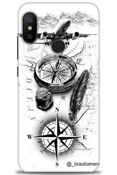 kılıfevreni غطاء متوافق مع هاتف Xiaomi Mi A2 Lite A+ Plus HD مطبوع - غطاء من ...