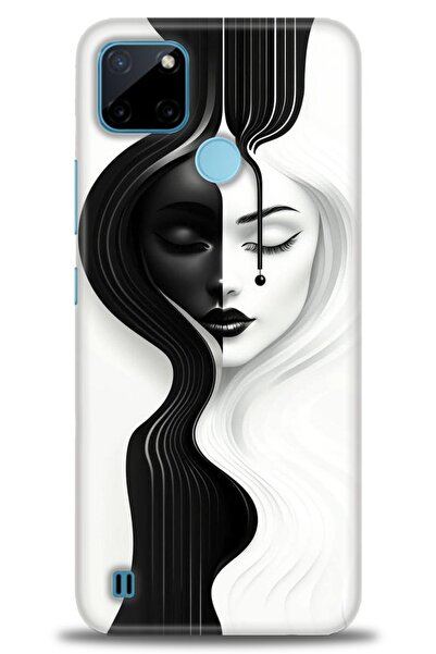 realme C25Y Compatible A+ Plus Case + Ceramic Unbreakable Screen Protector - 144