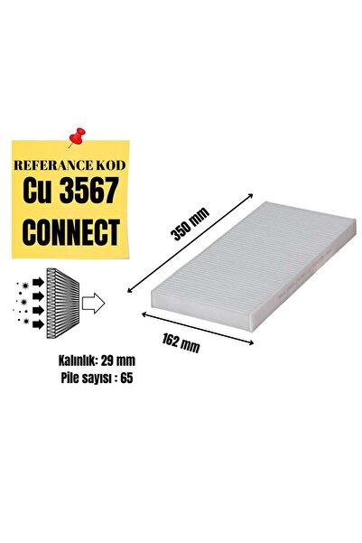 SP CONNECT POLEN FİLTRESİ