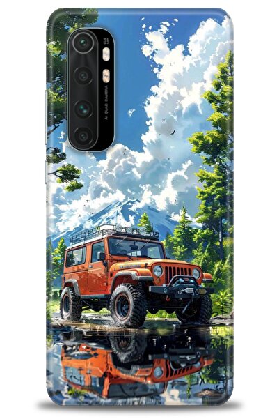 kılıfevreni حافظة متوافقة مع هاتف Xiaomi Mi Note 10 Lite + واقي شاشة من السير...