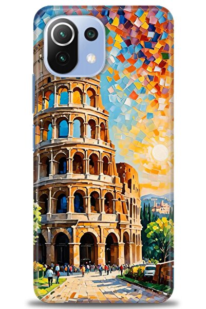 kılıfevreni غطاء متوافق مع هاتف Xiaomi Mi 11 Lite A+ Plus غطاء HD مطبوع - غطا...