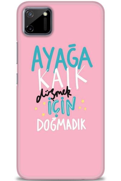 kılıfevreni غطاء متوافق مع هاتف Realme C11 A+ Plus HD مطبوع - غطاء سيليكون مص...