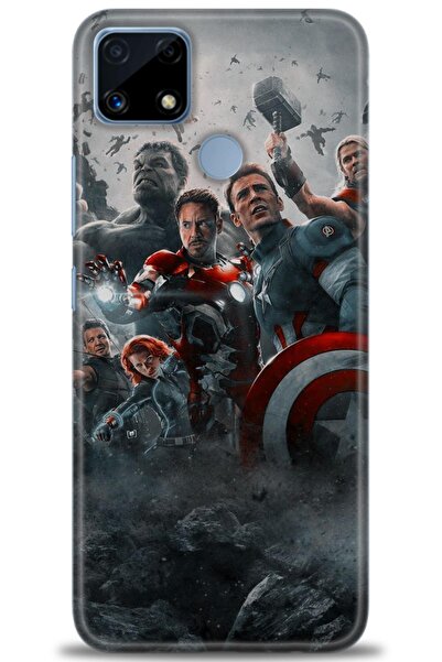 kılıfevreni غطاء متوافق مع هاتف Realme C25 A+ Plus غطاء HD مطبوع - غطاء من ال...