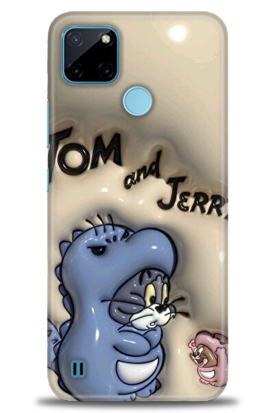 kılıfevreni غطاء متوافق مع هاتف Realme C25Y A+ Plus غطاء HD مطبوع - غطاء من ا...