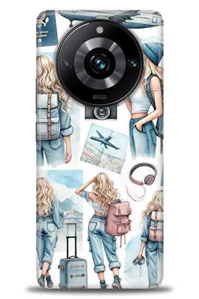 realme حافظة متوافقة مع هاتف 11 Pro Plus A+ Plus + واقي شاشة سيراميك غير قابل...