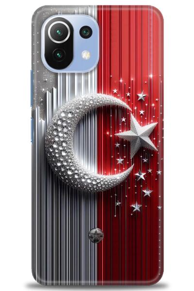 kılıfevreni غطاء متوافق مع هاتف Xiaomi Mi 11 Lite A+ Plus غطاء HD مطبوع - غطا...