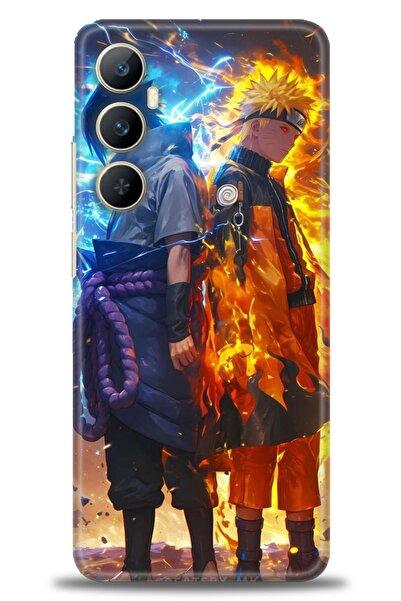 realme حافظة A+ Plus متوافقة مع شبكة الجيل الرابع C65 + واقي شاشة سيراميك غير...