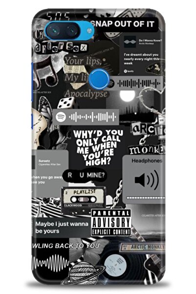 kılıfevreni غطاء متوافق مع هاتف Xiaomi Mi 8 Lite A+ Plus HD مطبوع - غطاء سيلي...