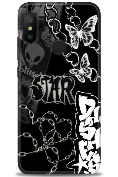 kılıfevreni غطاء متوافق مع هاتف Xiaomi Mi A2 Lite A+ Plus HD مطبوع - غطاء من ...