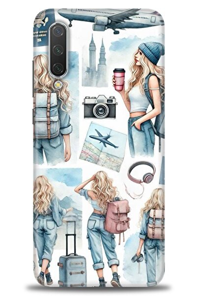 kılıfevreni غطاء متوافق مع هاتف Xiaomi Mi 9 Lite A+ Plus HD مطبوع - غطاء من ا...