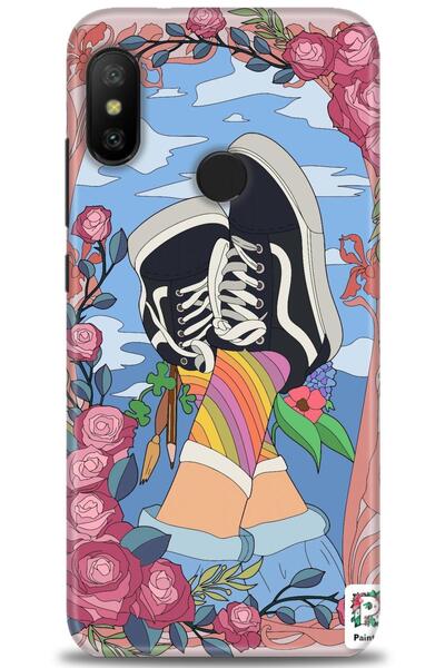 kılıfevreni غطاء متوافق مع هاتف Xiaomi Mi A2 Lite A+ Plus HD مطبوع - غطاء من ...