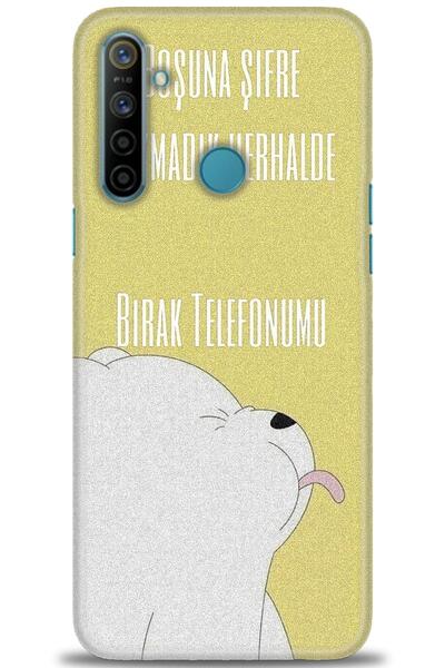 kılıfevreni غطاء متوافق مع هاتف Realme 5i A+ Plus غطاء HD مطبوع - غطاء من الس...