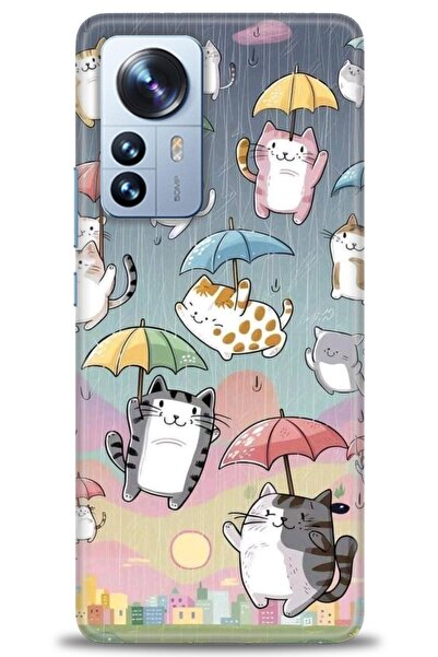 kılıfevreni حافظة متوافقة مع هاتف Xiaomi Mi 12 Pro + واقي شاشة من السيراميك غ...