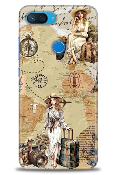 kılıfevreni غطاء متوافق مع هاتف Xiaomi Mi 8 Lite A+ Plus HD مطبوع - غطاء سيلي...