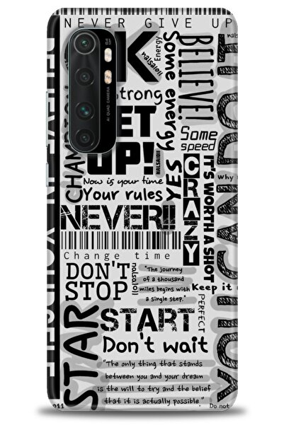 kılıfevreni غطاء متوافق مع هاتف Xiaomi Mi Note 10 Lite A+ Plus HD مطبوع - غطا...