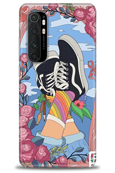 kılıfevreni حافظة متوافقة مع هاتف Xiaomi Mi Note 10 Lite + واقي شاشة من السير...