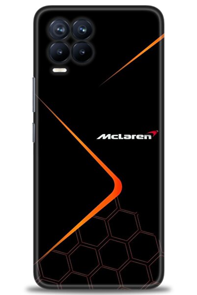 realme 8 حافظة متوافقة مع A+ Plus + واقي شاشة من السيراميك غير قابل للكسر - 379