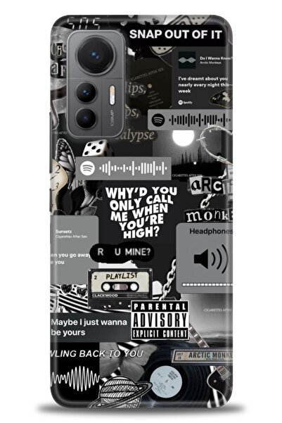 kılıfevreni غطاء متوافق مع هاتف Xiaomi Mi 12 Lite A+ Plus HD مطبوع - غطاء سيل...