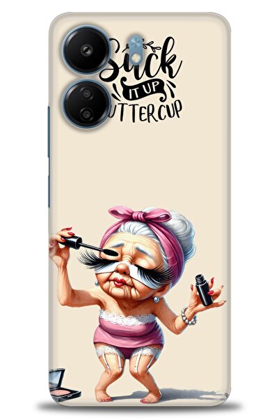 kılıfevreni غطاء متوافق مع هاتف Xiaomi Poco C65 A+ Plus غطاء HD مطبوع - غطاء ...